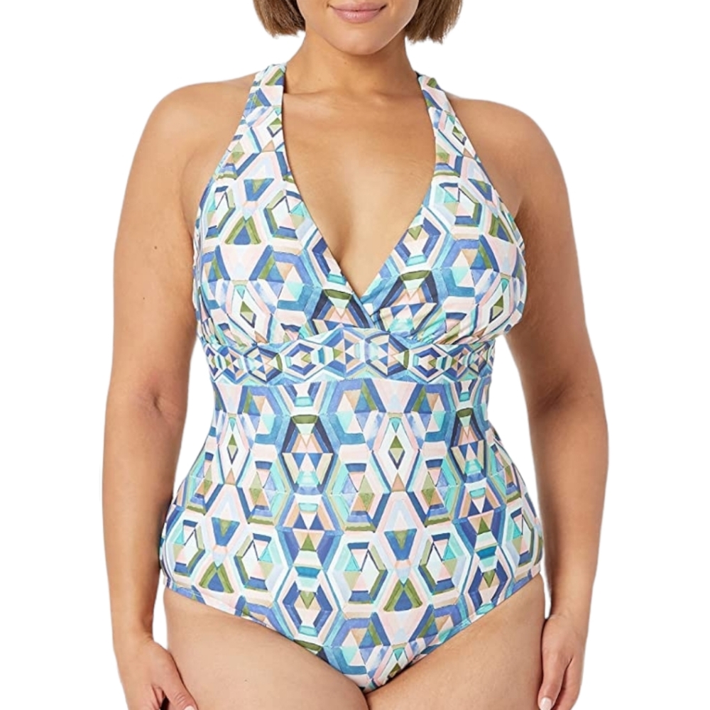 La Blanca Riviera Cross Back One-Piece Swimsuit